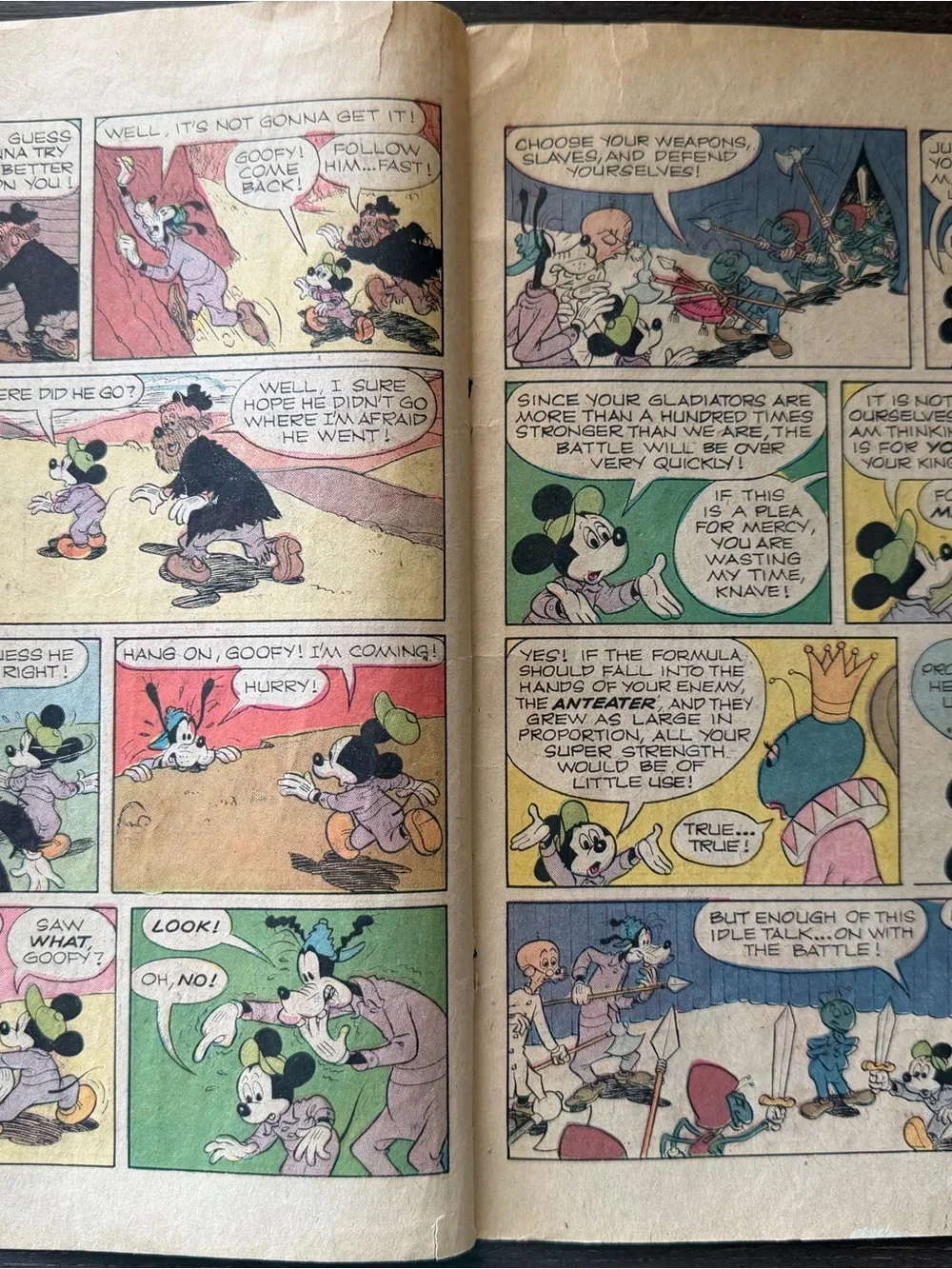 Disney Mickey Mouse Stickers & Vintage Comic Ephemera Lot